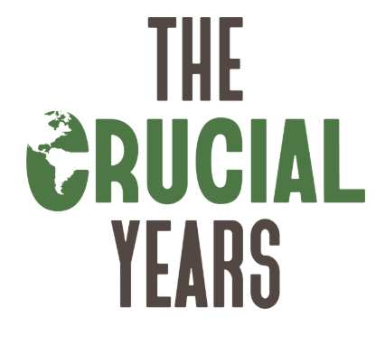 Black and green text "The Crucial Years"