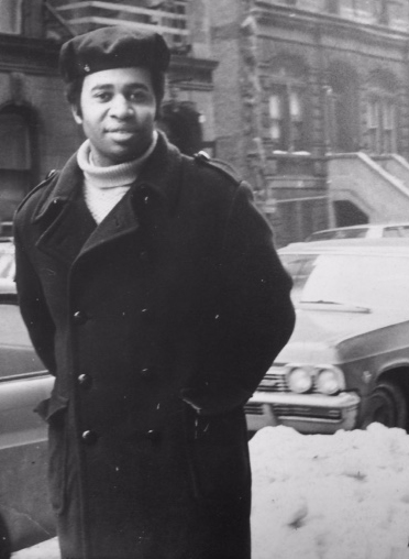 Pictured left: Carl as a student at Columbia, circa 1968.