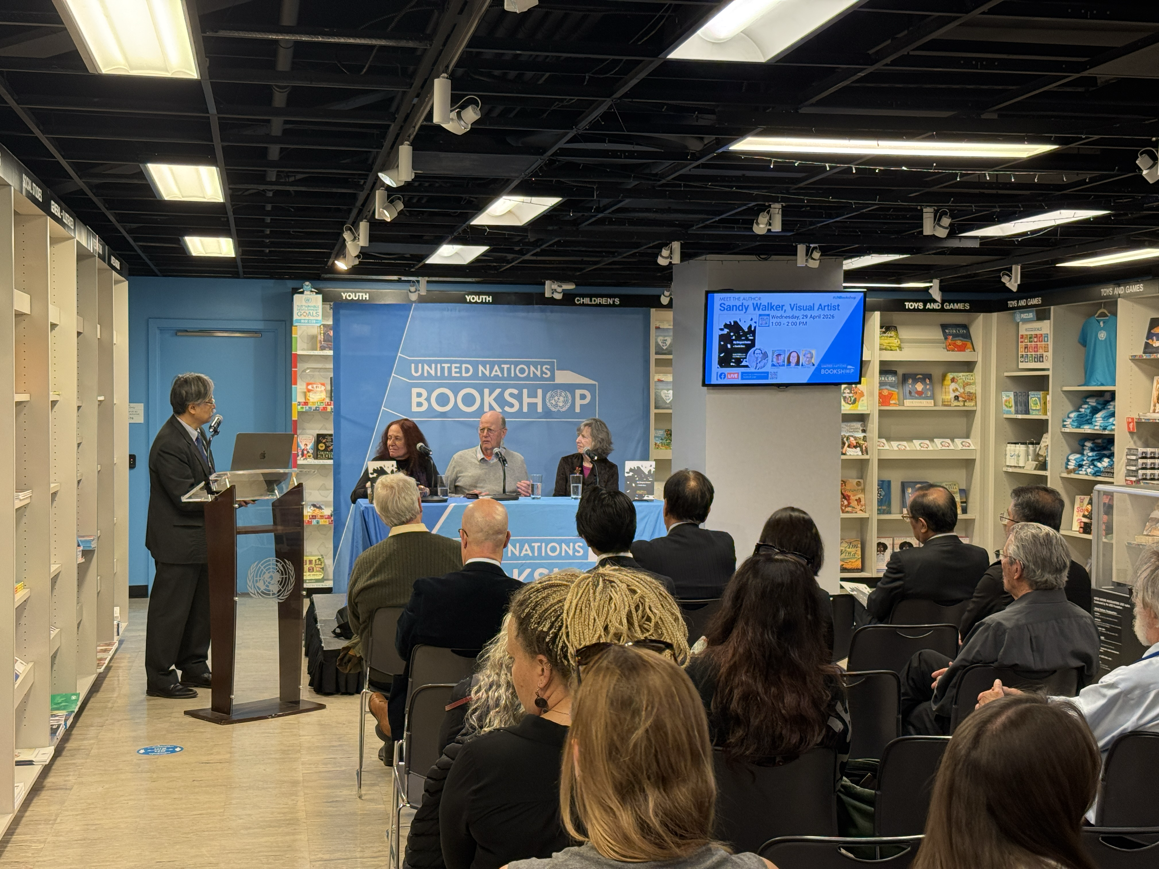 United Nations Bookshop event for My Deepest Desire