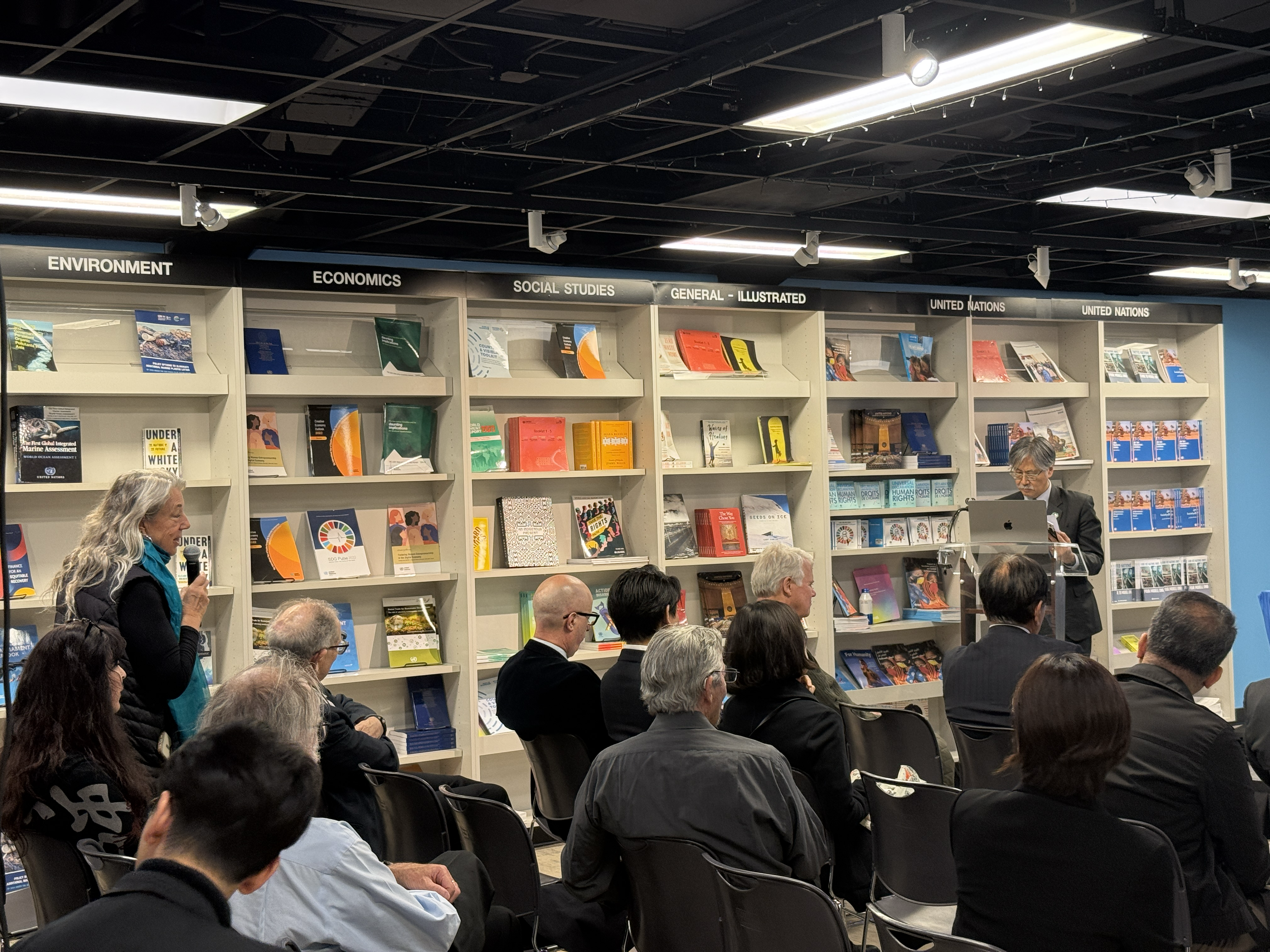 United Nations Bookshop event for My Deepest Desire